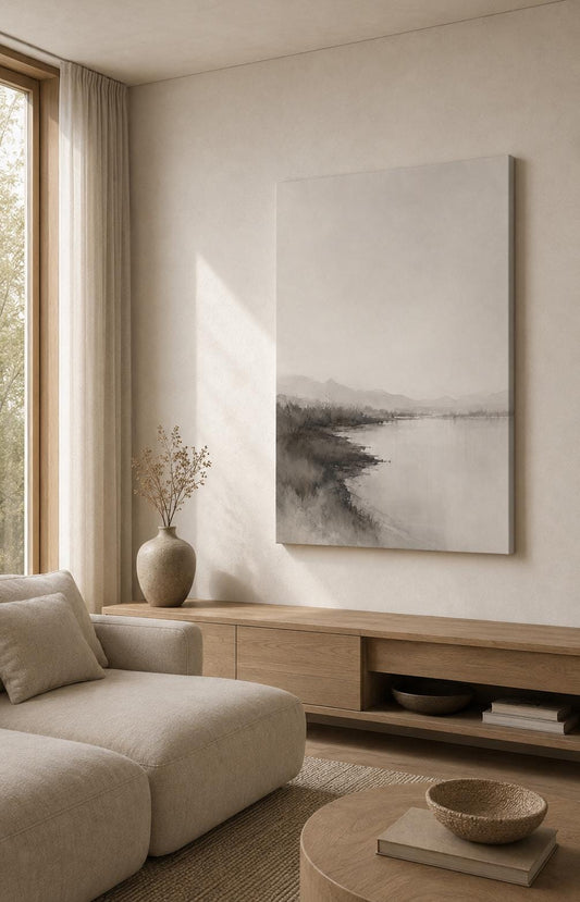 Quadro Paesaggio Minimalista: vista 2 del prodotto