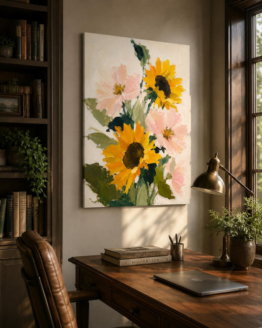 Girasoli e Fiori Rosa: vista 2 del prodotto