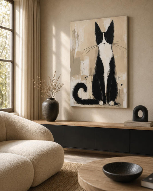 Gatto Bianco e Nero: vista 2 del prodotto