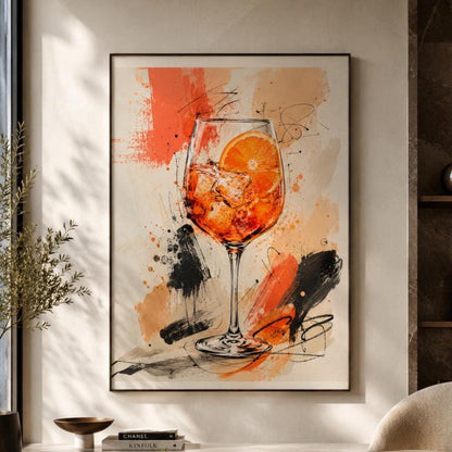 Aperitivo d’Arte: stampa artistica da parete