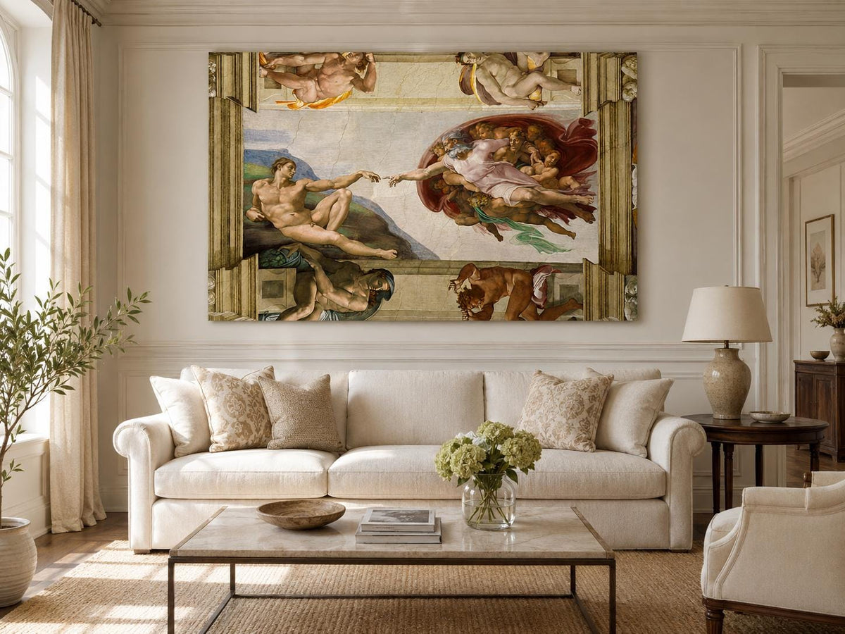 Creazione di Adamo di Michelangelo: vista 3 del prodotto