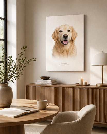 Ritratto personalizzato di animale domestico: vista 2 del prodotto