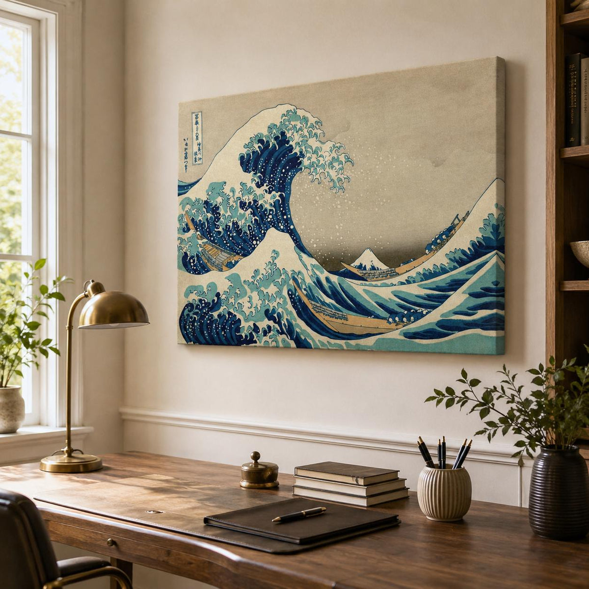 Grande Onda di Kanagawa di Hokusai: vista 5 del prodotto