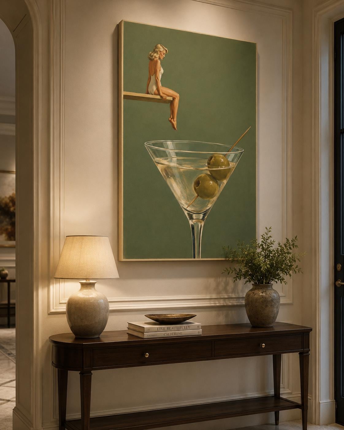 Donna sul Bicchiere da Martini: vista 5 del prodotto