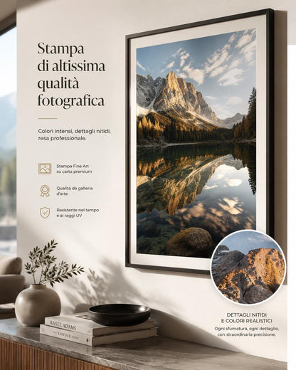 Quadro astratto materico beige, nero e terracotta: vista 9 del prodotto