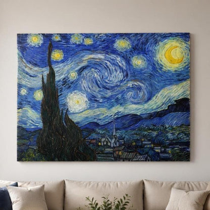 Notte stellata di Vincent van Gogh: stampa artistica da parete