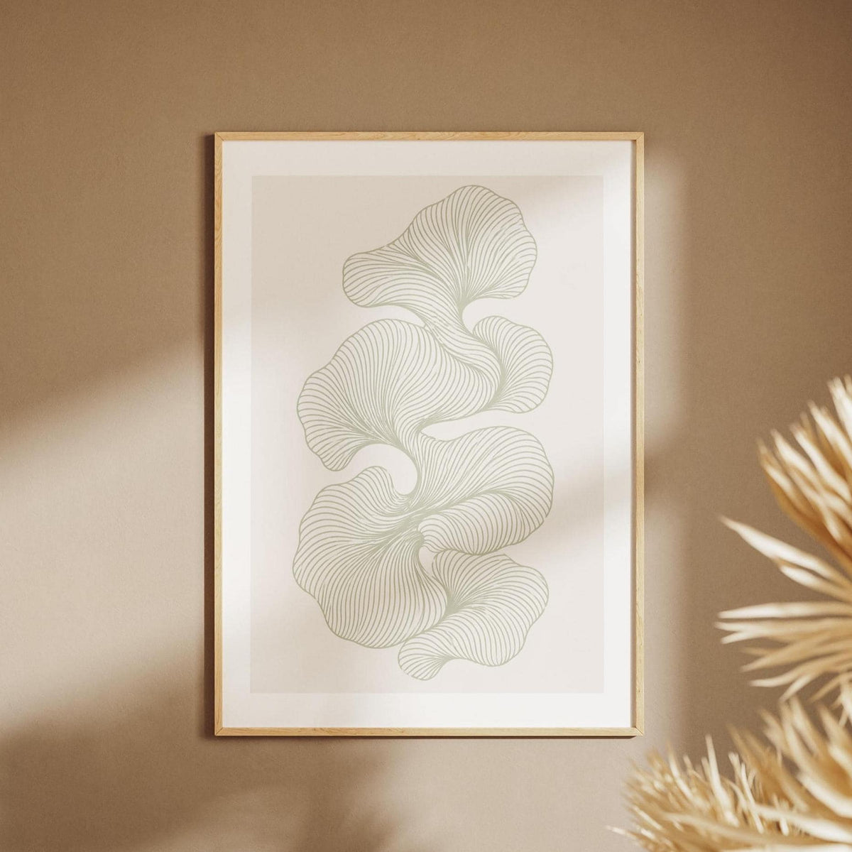 Linee Botaniche: stampa artistica da parete