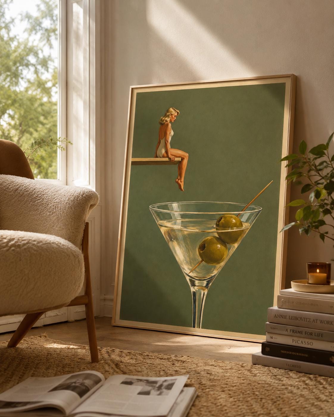 Donna sul Bicchiere da Martini: vista 2 del prodotto