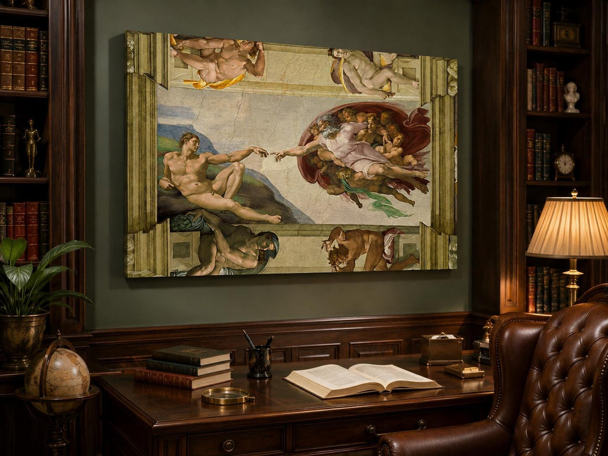 Creazione di Adamo di Michelangelo: vista 4 del prodotto