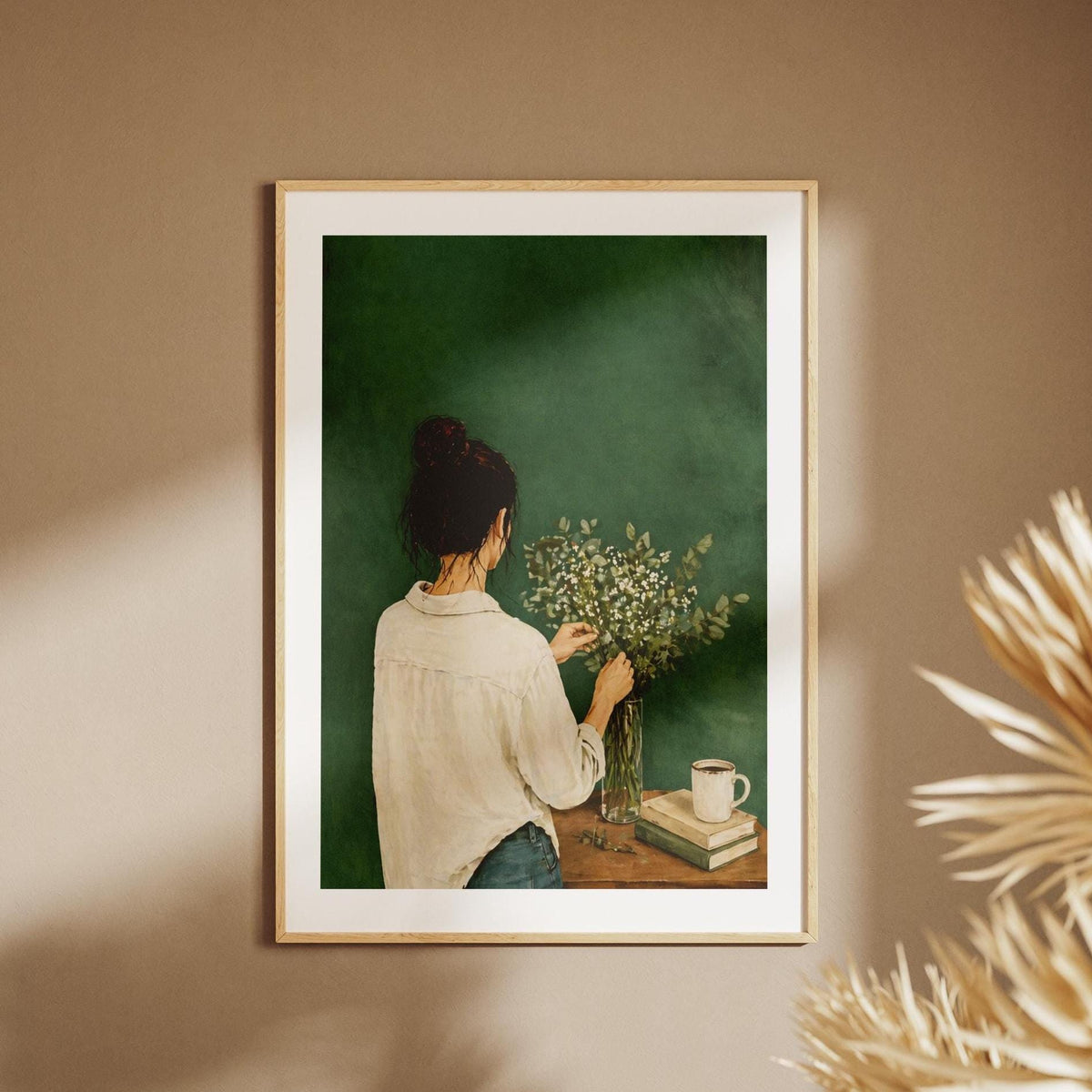 Silenzio Verde: stampa artistica da parete