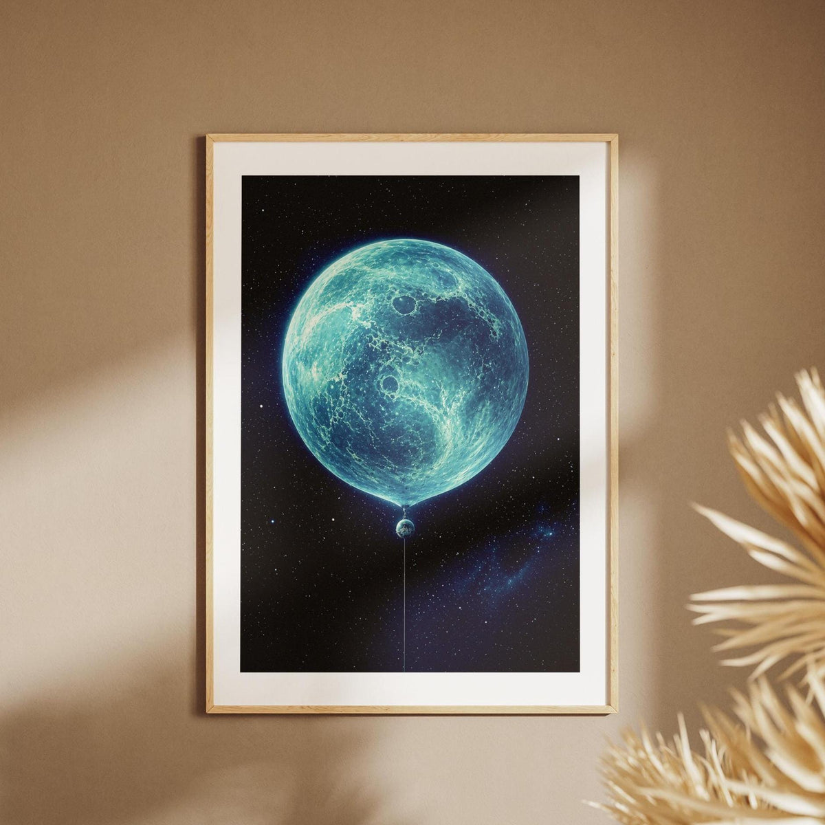 La Luna dei Sogni: stampa artistica da parete