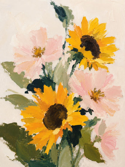 Girasoli e Fiori Rosa: vista 3 del prodotto