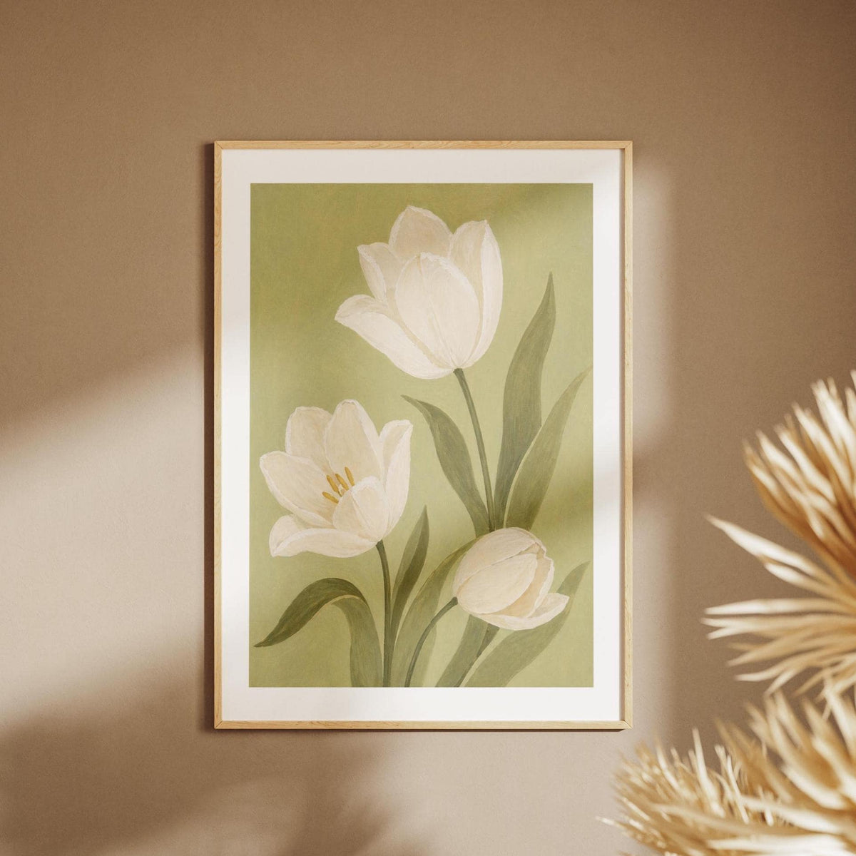 Tulipani di Primavera: stampa artistica da parete