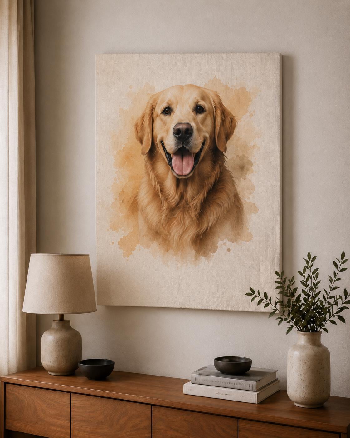 Ritratto personalizzato di animale domestico: vista 4 del prodotto