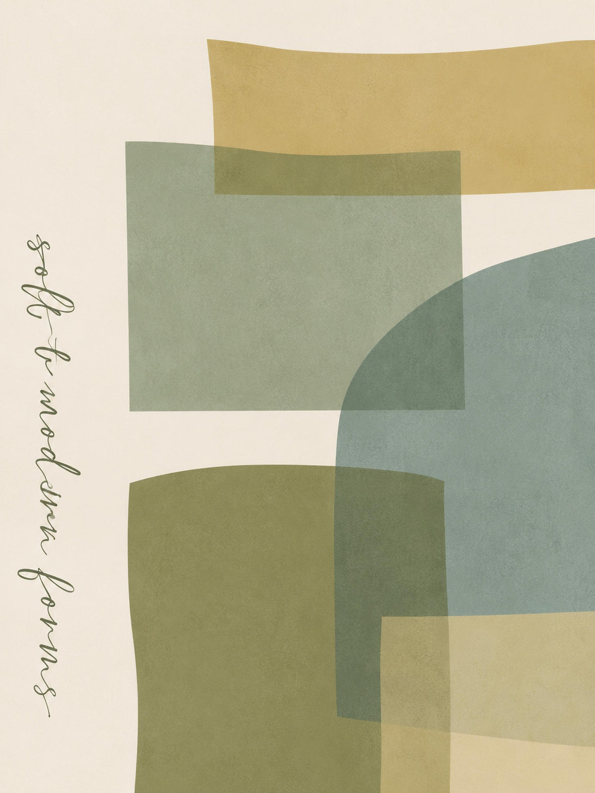 Forme morbide moderne, stampa digitale geometria soft